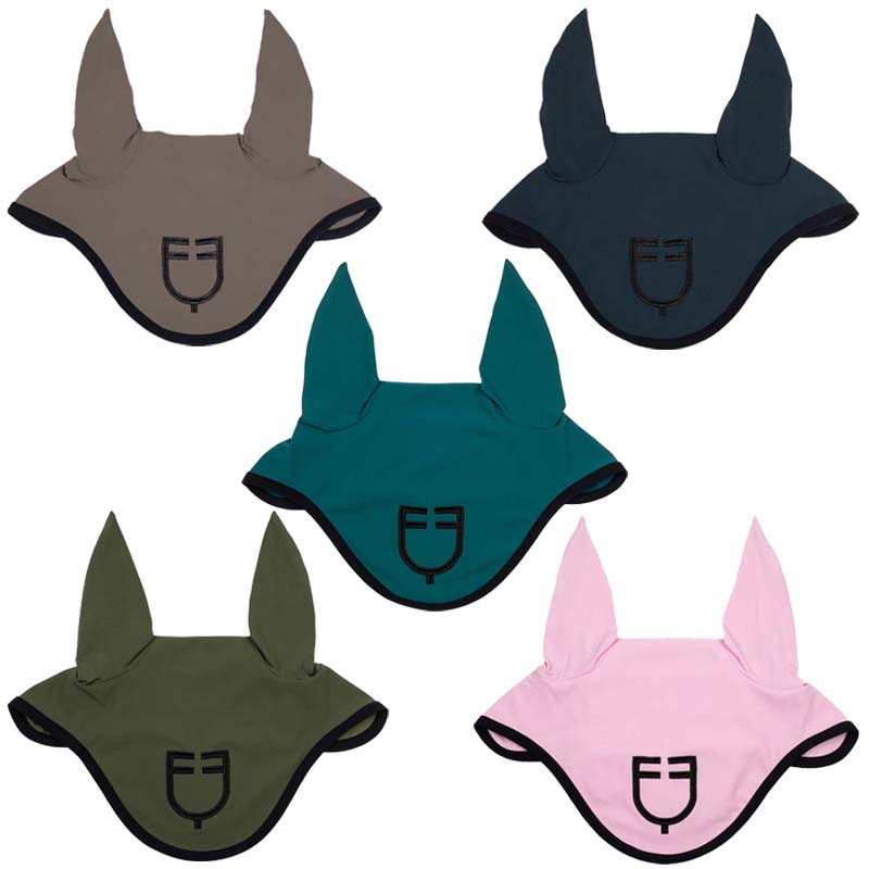 Equestro horse bonnet black line edition - 0603