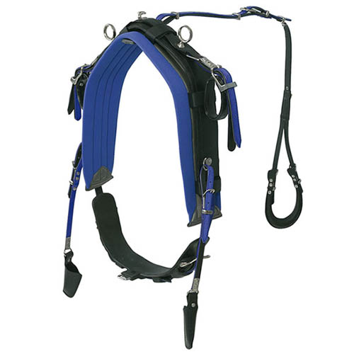 PIONEER TROTTING HARNESS KIT IN BIOTANE WITH LONG GUIDE REINS MySelleria