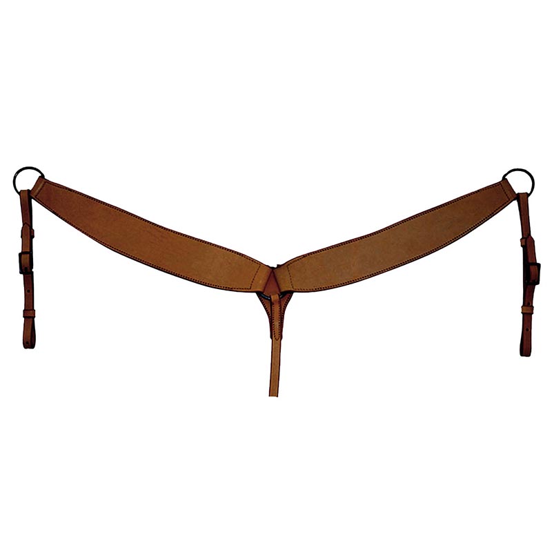 Western excellent smooth leather breastcollar mod. large