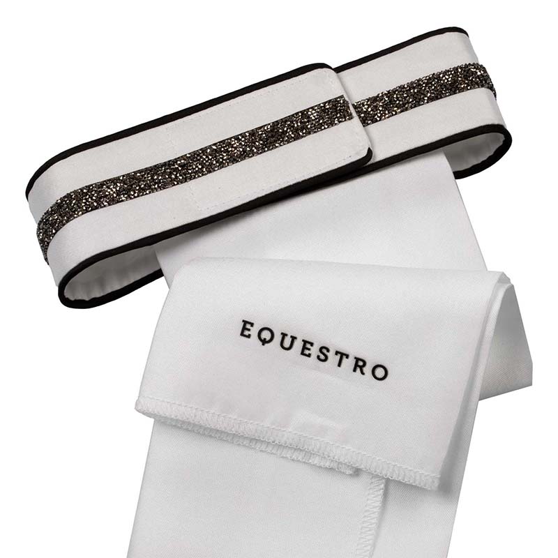Equestro impero competition plastron with strass and glitter - 2026