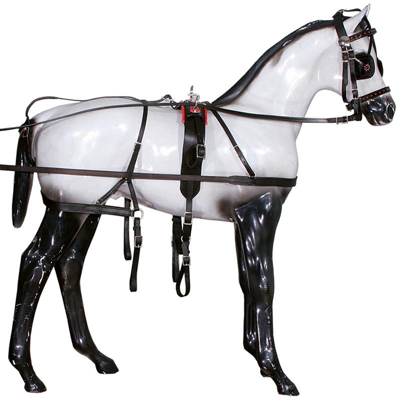 Harness single complete shetland pony