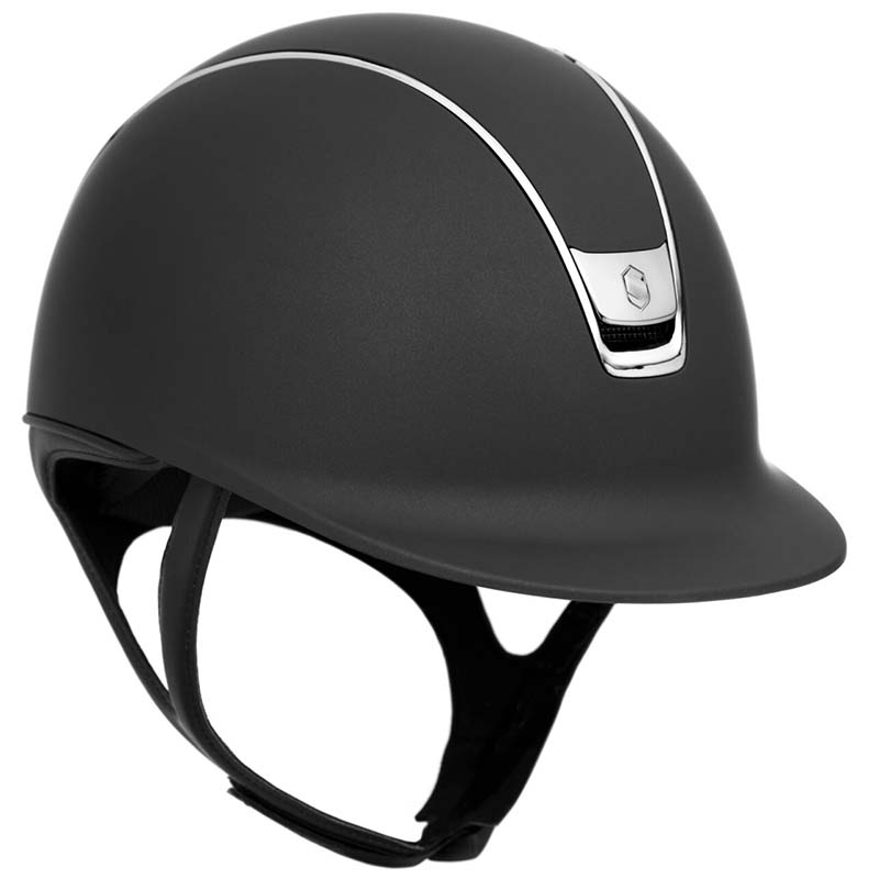 Samshield standard 2.0 shadowmatt helmet with chrome blason