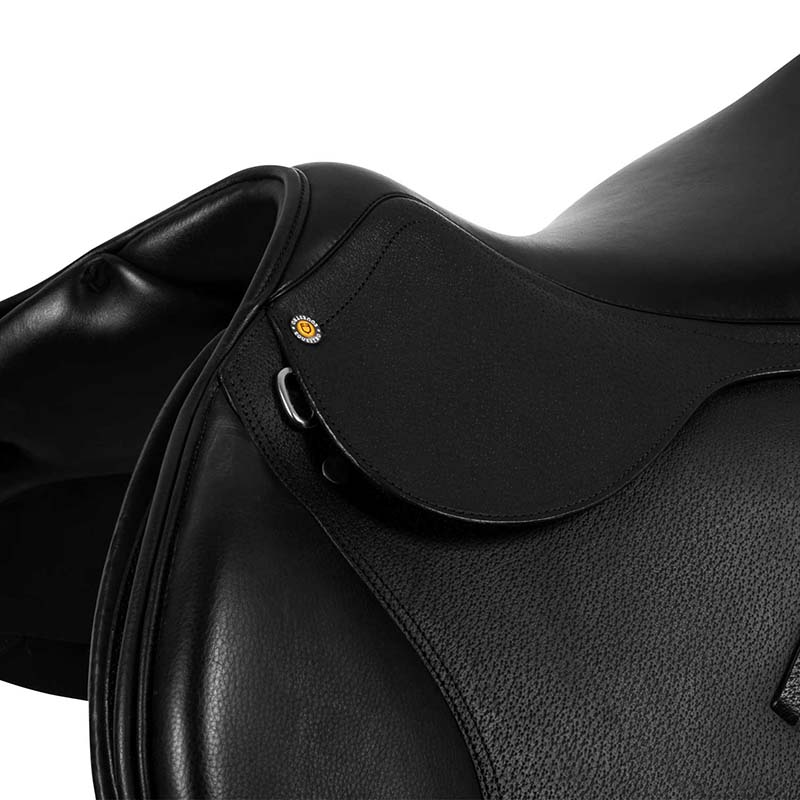 Equestro jumping saddle in embossed leather - 2721
