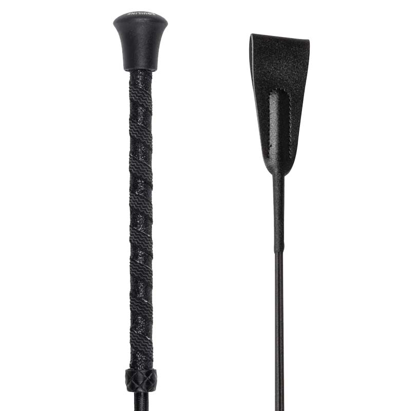 Short Riding Whip Equiline 65 cm with glitter handle - 9254