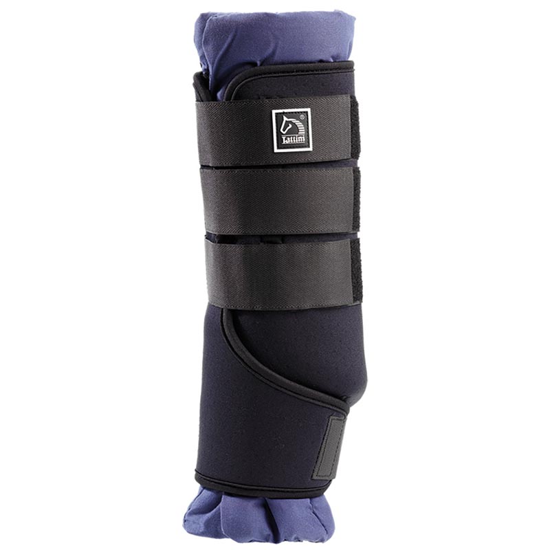 Combination horse boots tattini in neoprene with leg wraps