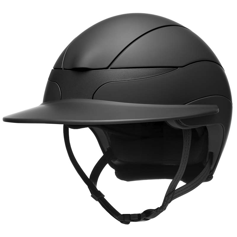 Equiline Xanto riding helmet Matt with wide visor - 3365