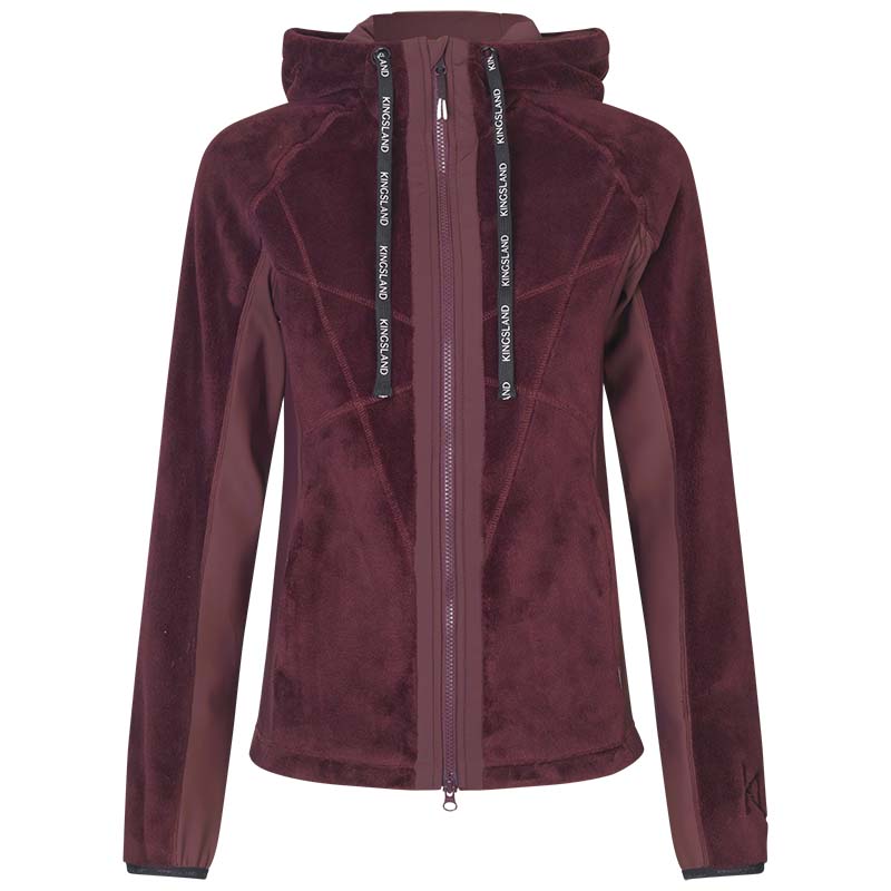 Kingsland women's windproof coral fleece hoodie klvania