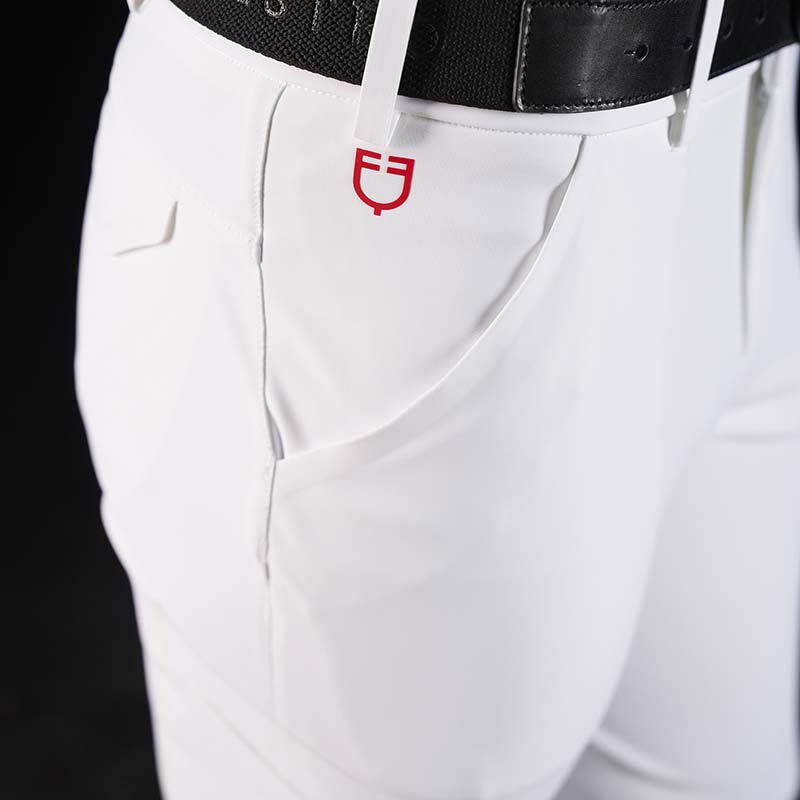 Equestro ridertechnology men riding breeches with knee grip - 9955