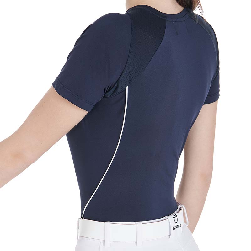 Equestro technical training t-shirt for women - 9057