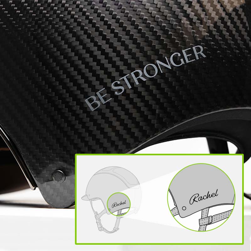Customization KASK: Name/Text ID TAG - 2117