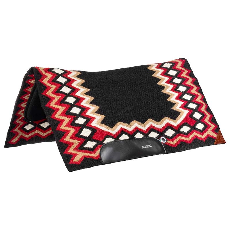 Western Show Saddle Pad Burioni, wool+DRY F padding - 5025