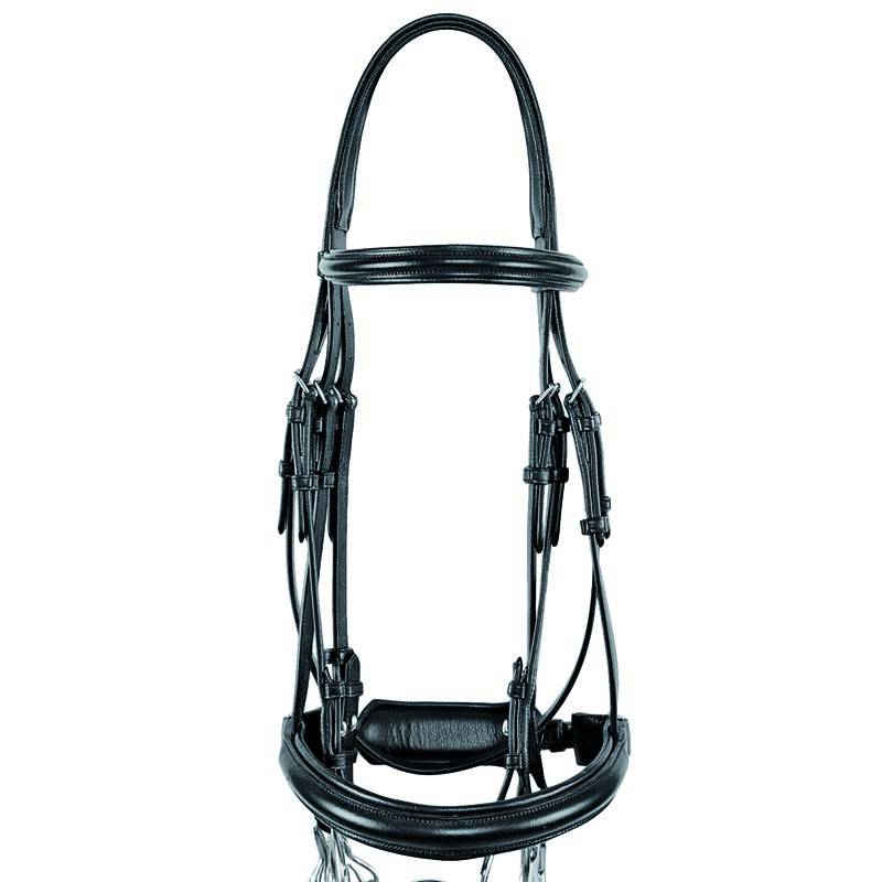 Uke leather english dressage bridle
