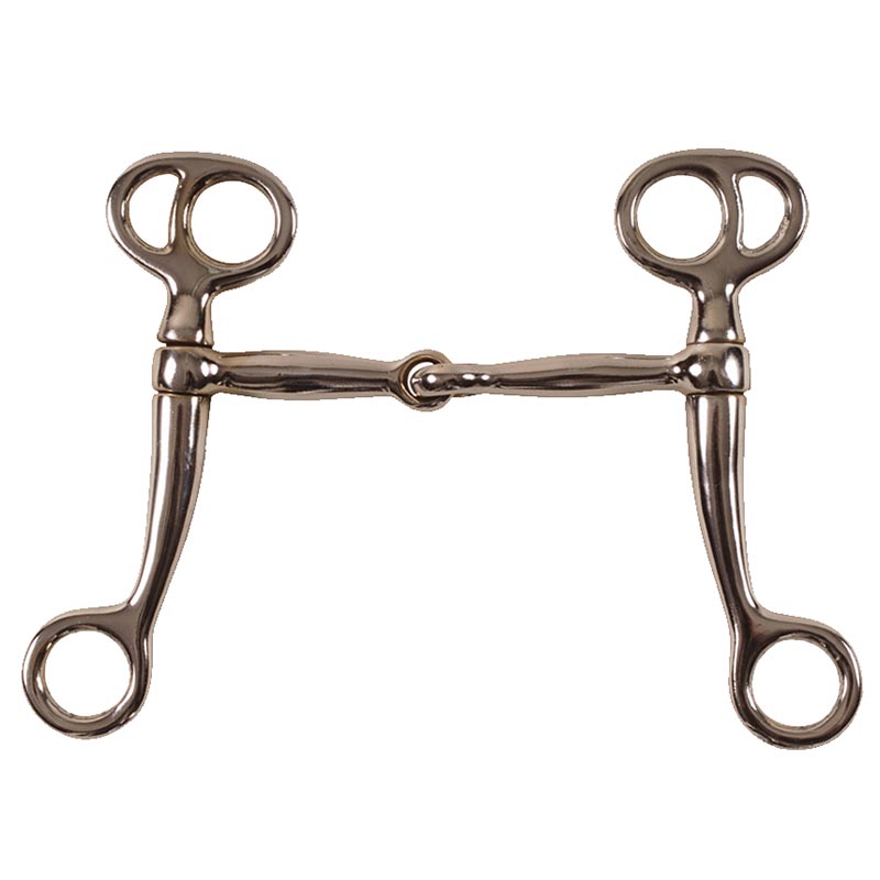 Chrome iron american bit short shanked