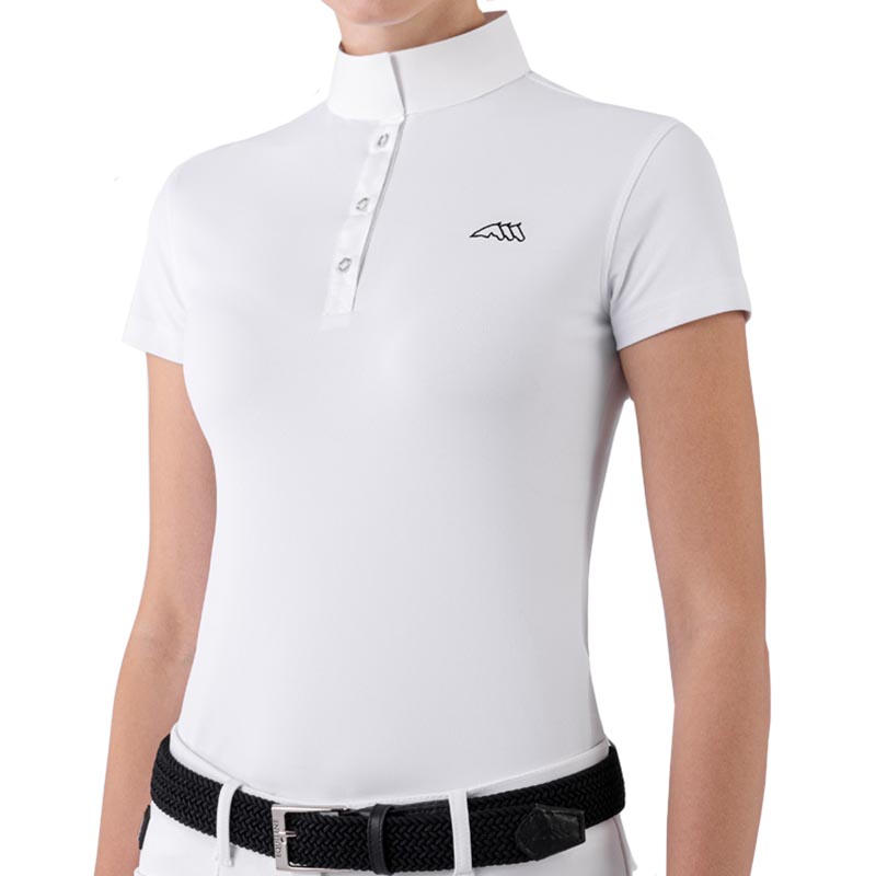 Equiline riding polo lily model technical piquet fabric