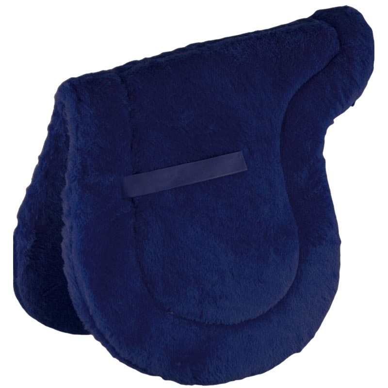 English saddlecloth shaped synthetic fur - 2987