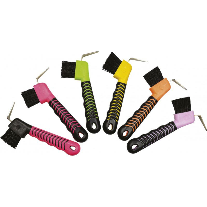 Ergonomic hoof pick