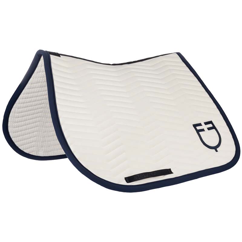 Equestro Jumping Saddle pad Wave Quilting - 9826