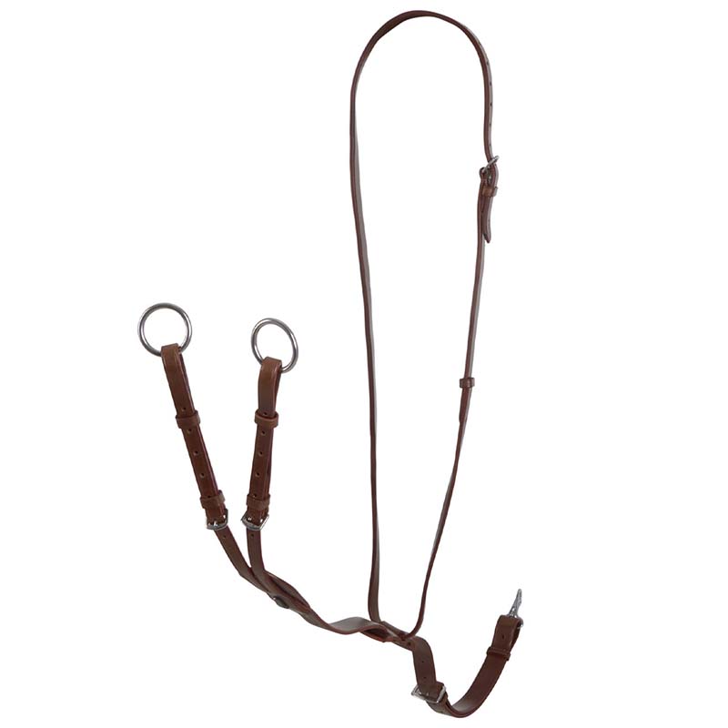 Equestro collier martingale melissa model in leather