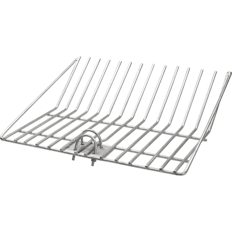 Metallic shaving fork 35 cm for litter in chip without handle