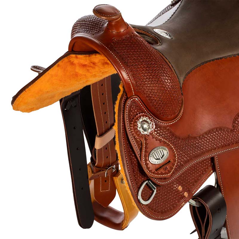 West wood classic reining big butterfly western saddle - 4939