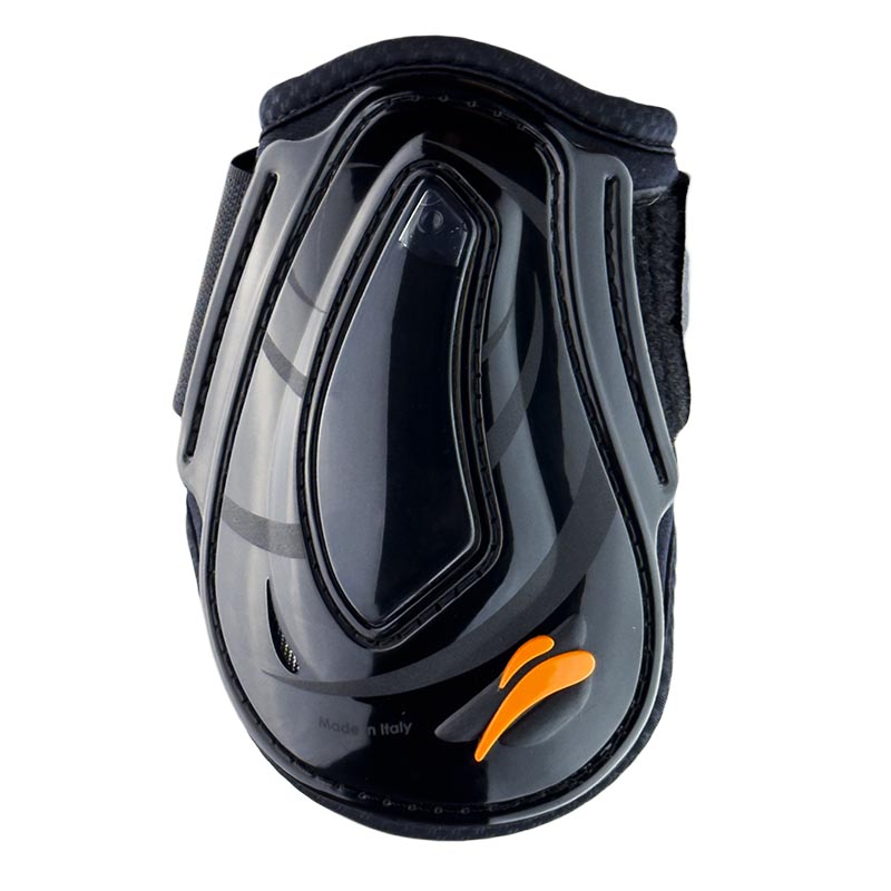 Equick fetlock boots eairshock legend rear with velcro