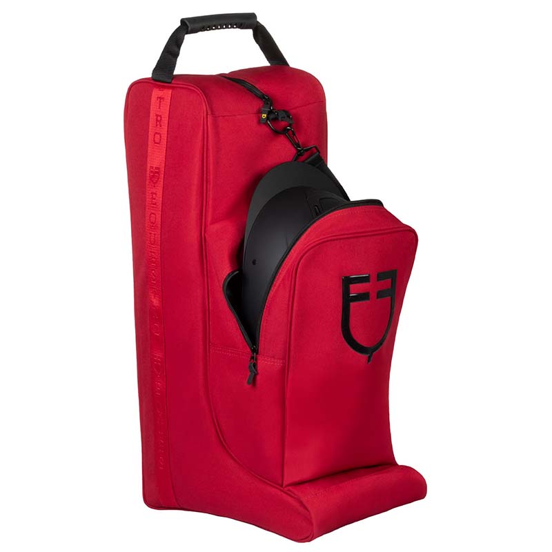 Equestro Riding Boot and Helmet Bag with shoulder strap - 3245