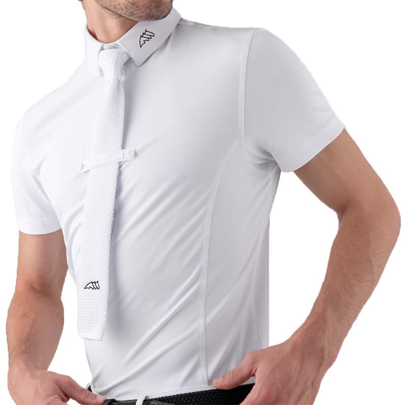 Equiline riding polo shirt short sleeves model ethan - 3546