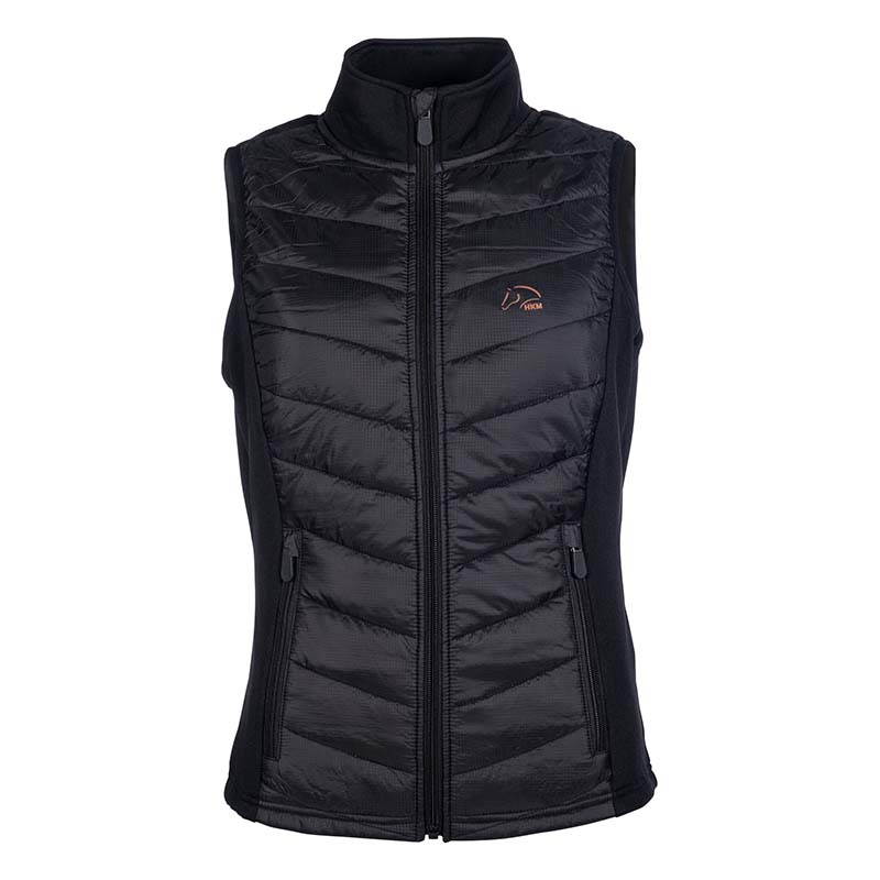 Vest in nylon for riding with padding light - 2142