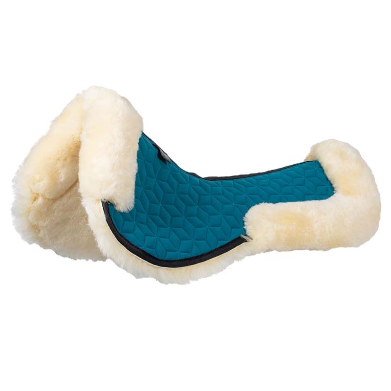 Equestro Half pad in Technical fabric and Sheepskin  - 2915