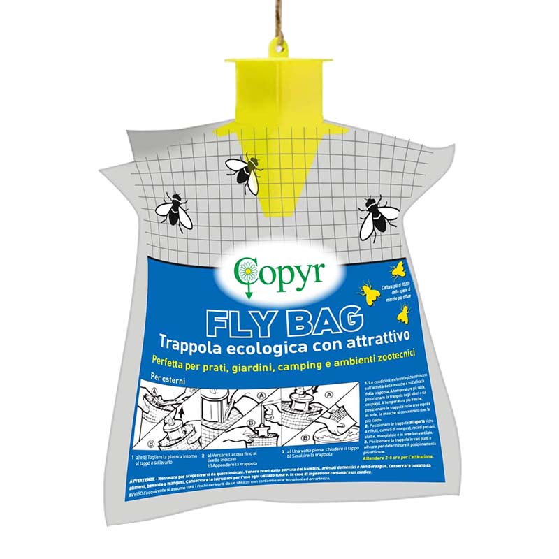 Fly bag ecological catcher