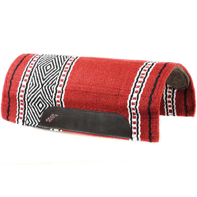Western saddle pad navajo bred red’s with felt