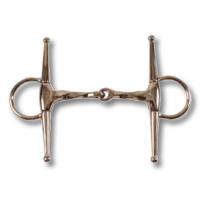 STAINLESS STEEL FULL CHEEK BIT WITH TWISTED WIRE MOUTHPIECE