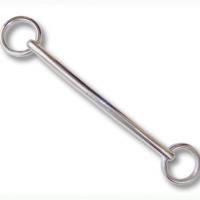TROT BIT SOLID RING SNAFFLE 125 mm