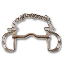 FULL STAINLESS STEEL KIMBERWICK BIT PORT MOUTHPIECE