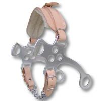 HACKAMORE BIT SHORT CHEEKS AND CHAIN