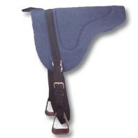 BAREBACK WITH GIRTH AND STIRRUPS DENIM FABRIC