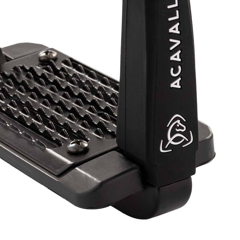 Acavallo rel-x easy stirrups with silicone side opening - 3191
