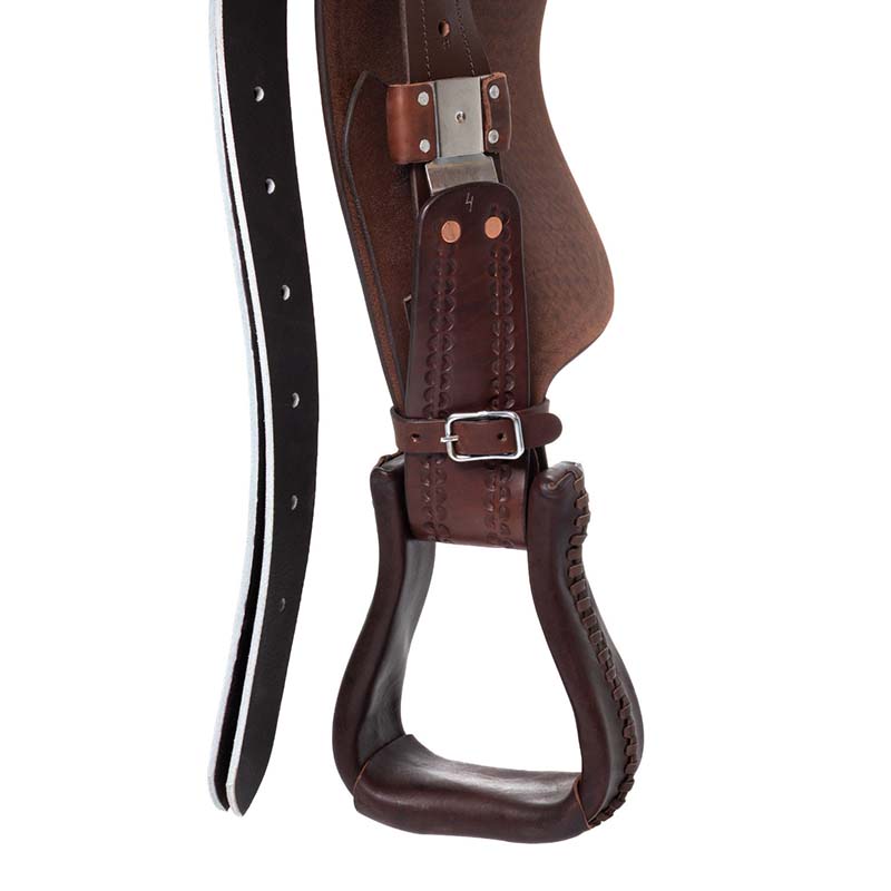 Western Reining Saddle Pool’s Classic Basket Tooling 1820 - 4942