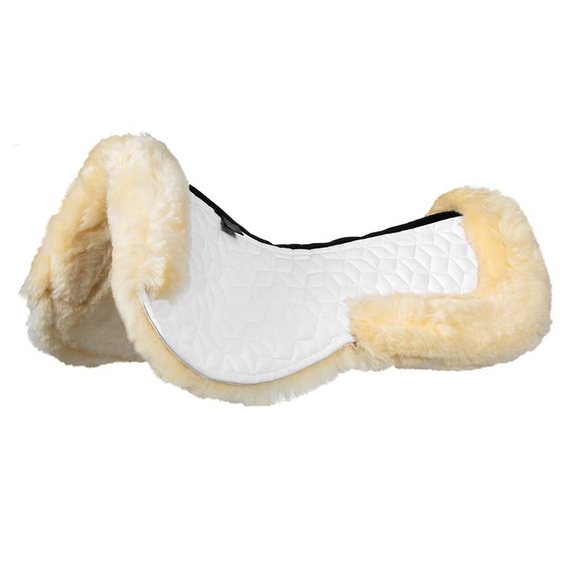Equestro Half pad in Technical fabric and Sheepskin  - 2915