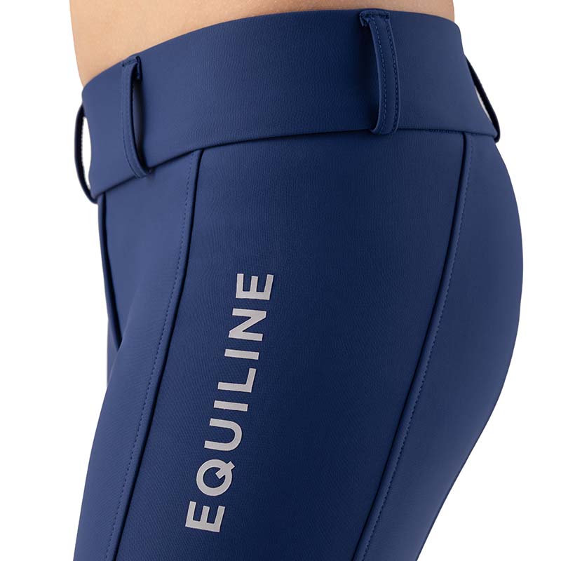 Equiline Girls’ Thermal Riding Leggings Fleece-lined Full Grip - 9226