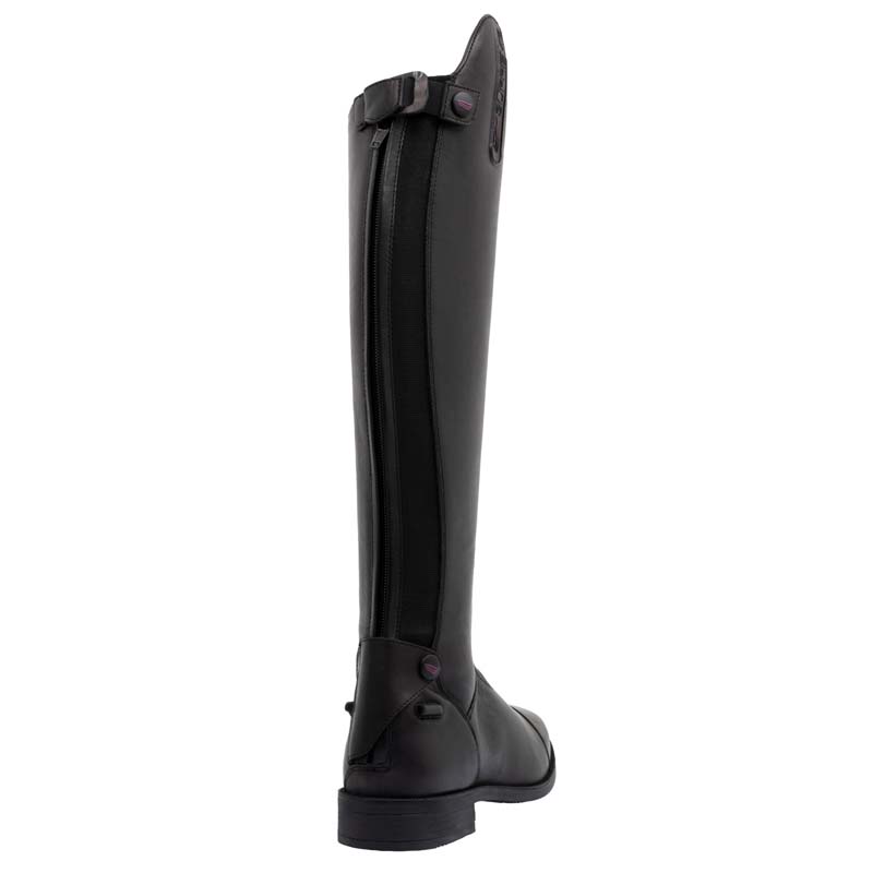 Supreme riding boots with laces and zip in leather - 3739