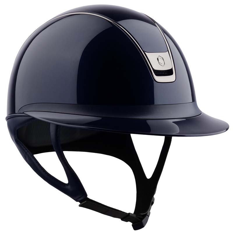Samshield miss shield 2.0 shadowglossy helmet with chrome trims - 3266