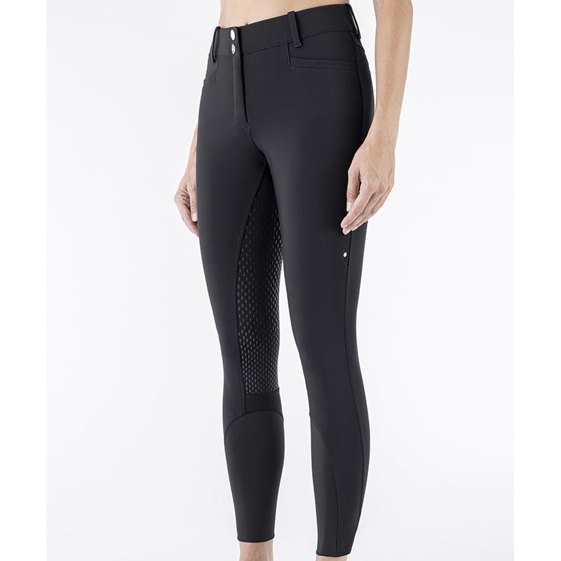 Equiline adellek women's high waist full grip equestrian riding breeches - 3820