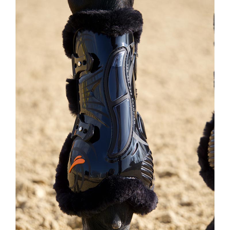 Equick tendon boots eairshock fluffy front with synthetic wool - 1772