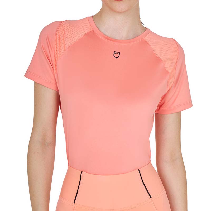 Equestro technical training t-shirt for women - 9057