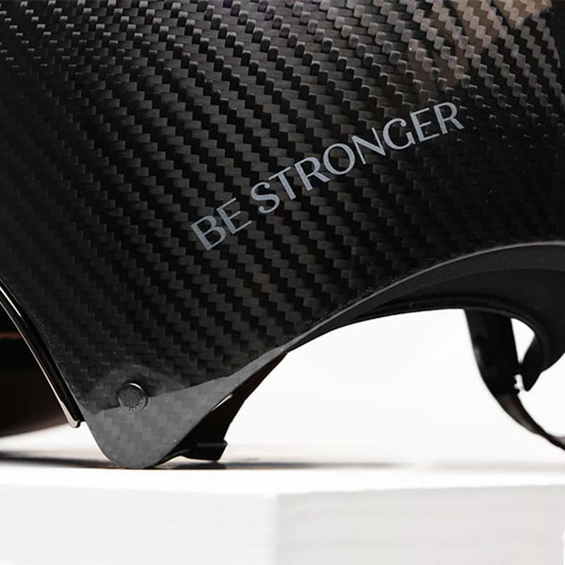 Customization kask: name/text id tag