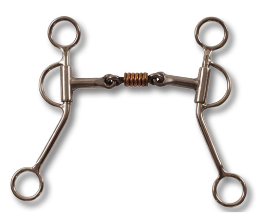 Billy allen bit western stainless steel with copper game