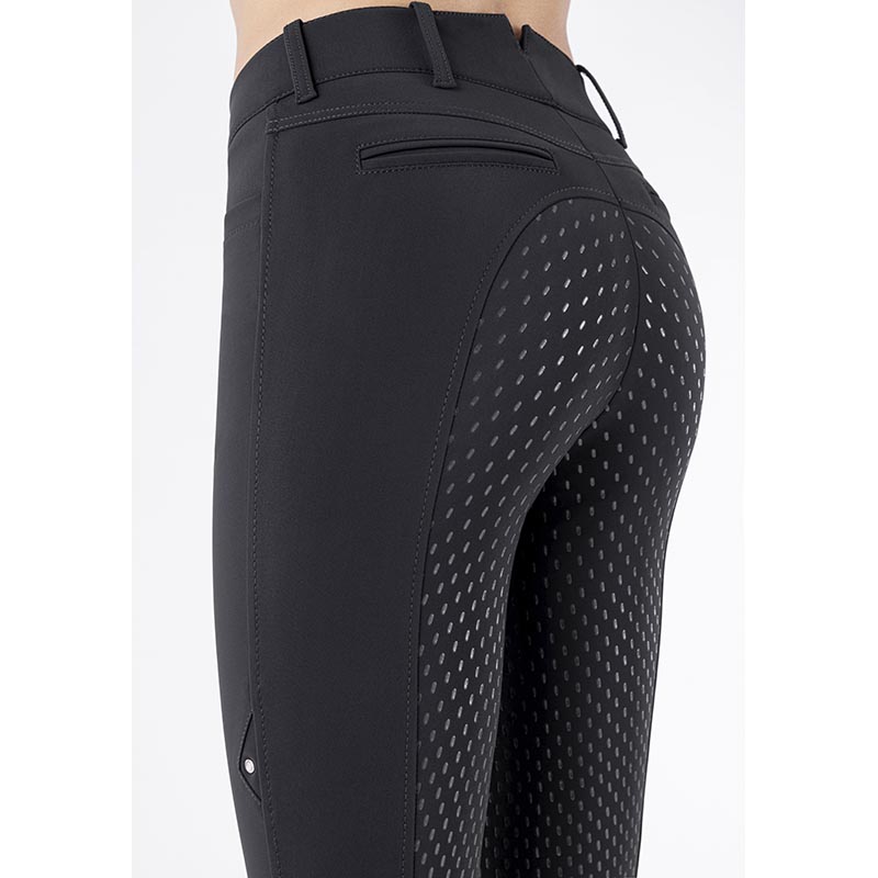 Equiline adellek women's high waist full grip equestrian riding breeches - 3820