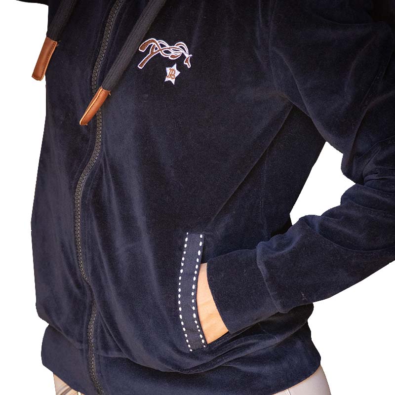 Hoodie for women and girls penelope emy velvet model 