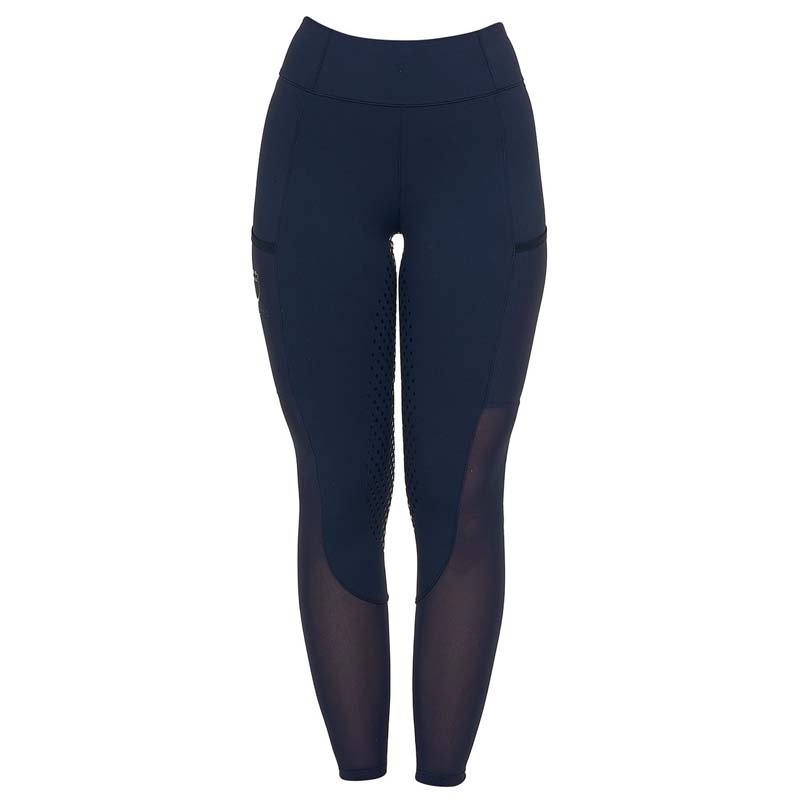  Women’s Equestro Mesh Full Grip Riding Leggings - 9810